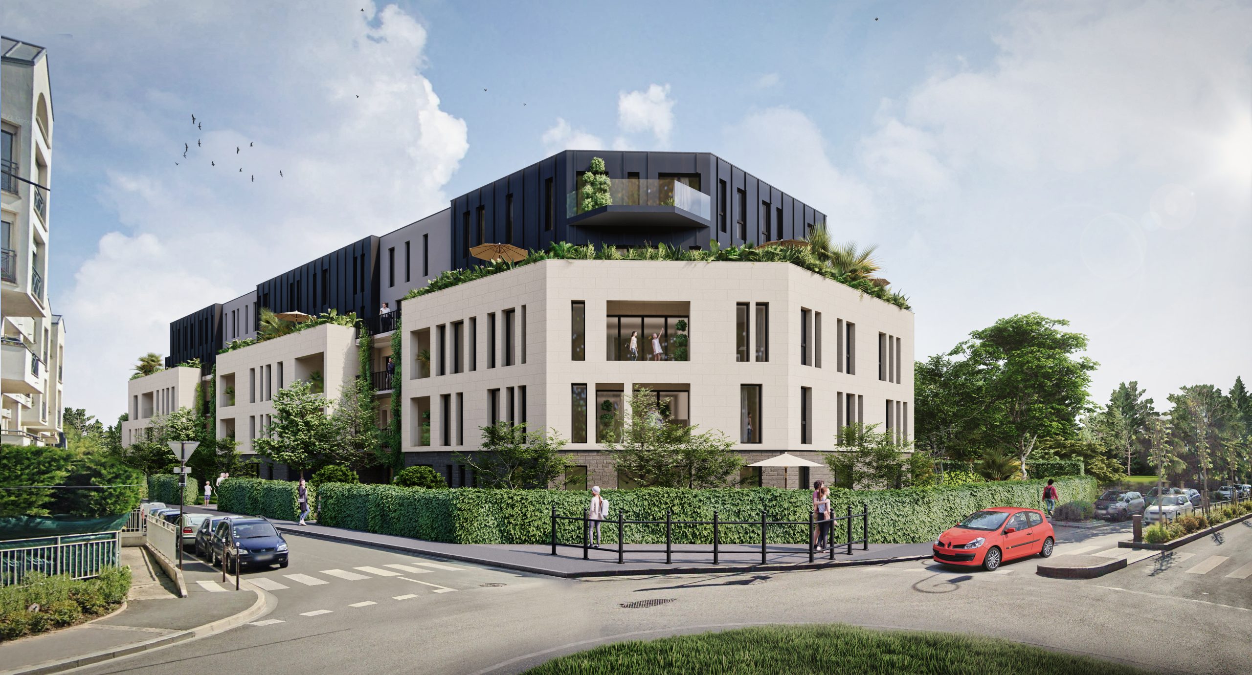 LE PLESSIS TREVISE PERS facade VD
